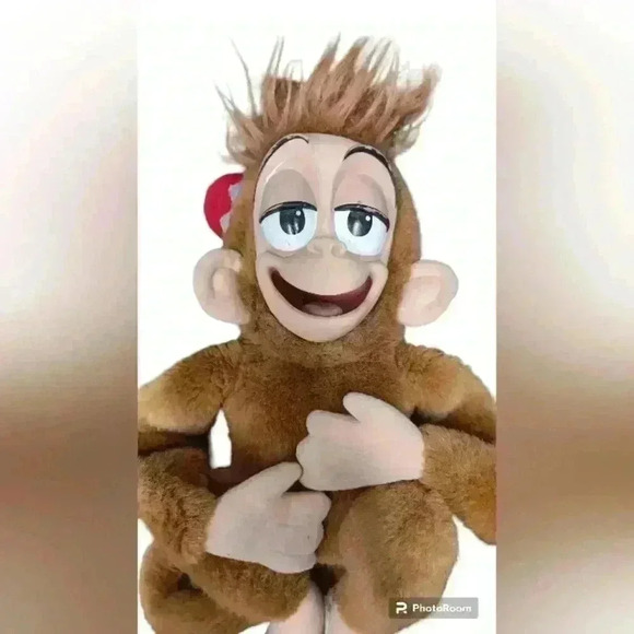 Disney's Applause Aladdin  Abu Monkey Puppet Vintage 1990's - Picture 6 of 6